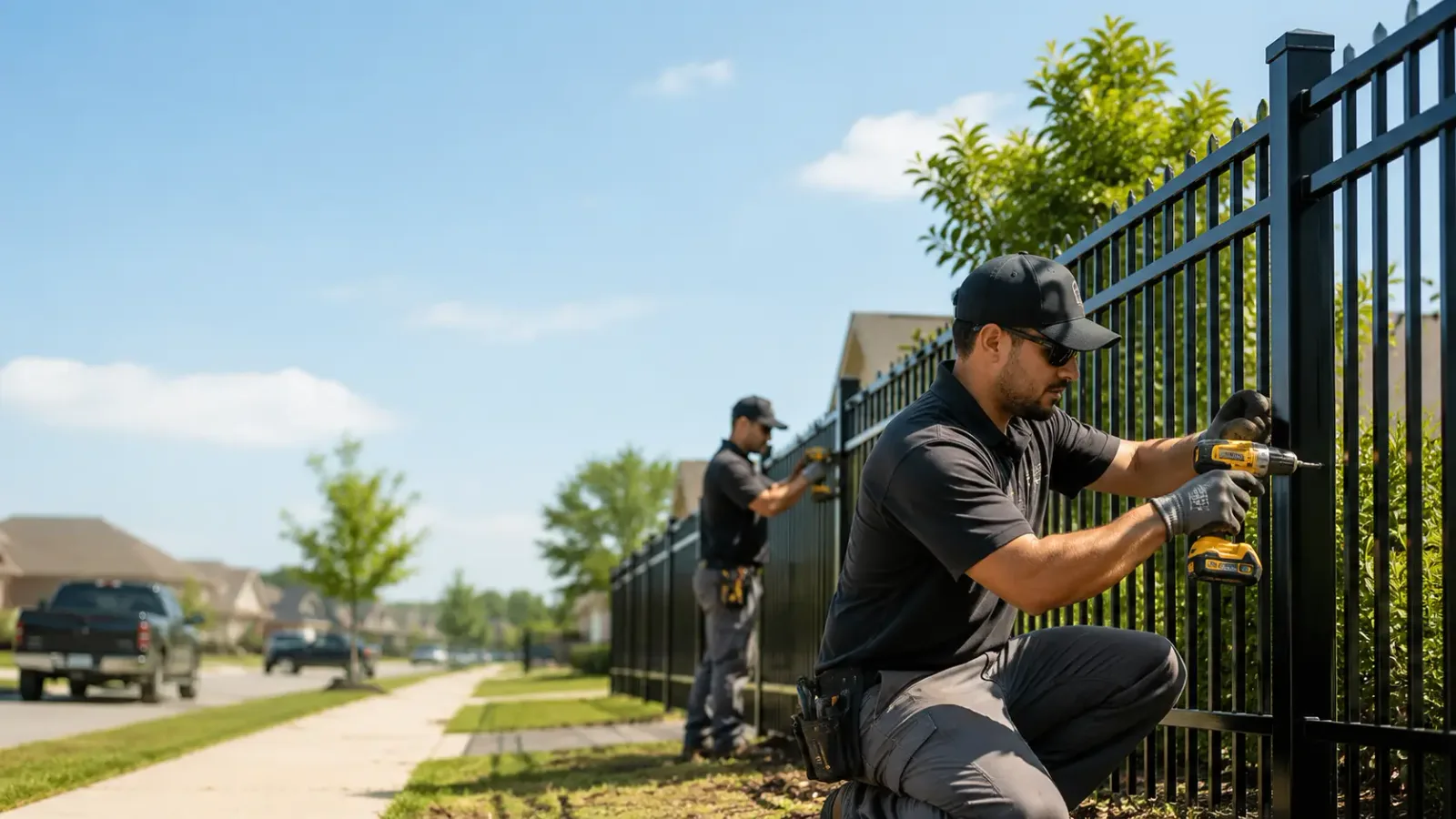 Metal Fence Installation in Amarillo, TX
